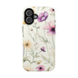 Floral Watercolor Magnetic Impact-Resistant Phone Case
