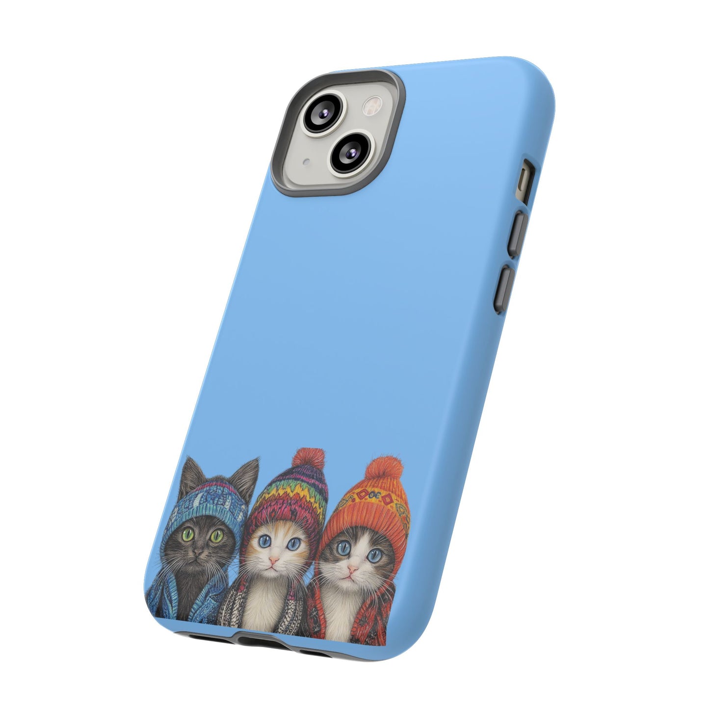 Cat-Themed Phone Case, Cute Cat Cases for Cat Lovers, Gifts for Cat Owners, Fun Cat Accessories, Holiday Present for Pet Lovers