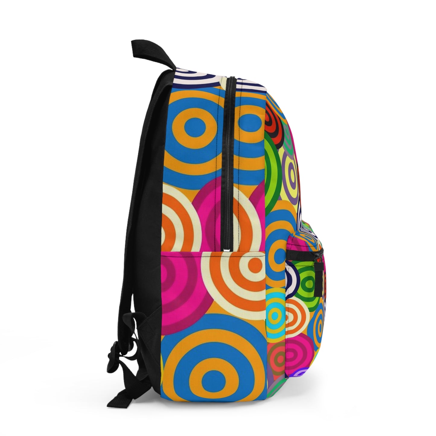 Colorful Patterned Backpack for School, Travel, Art Lovers, Gifts, Casual Outings, Vibrant Style