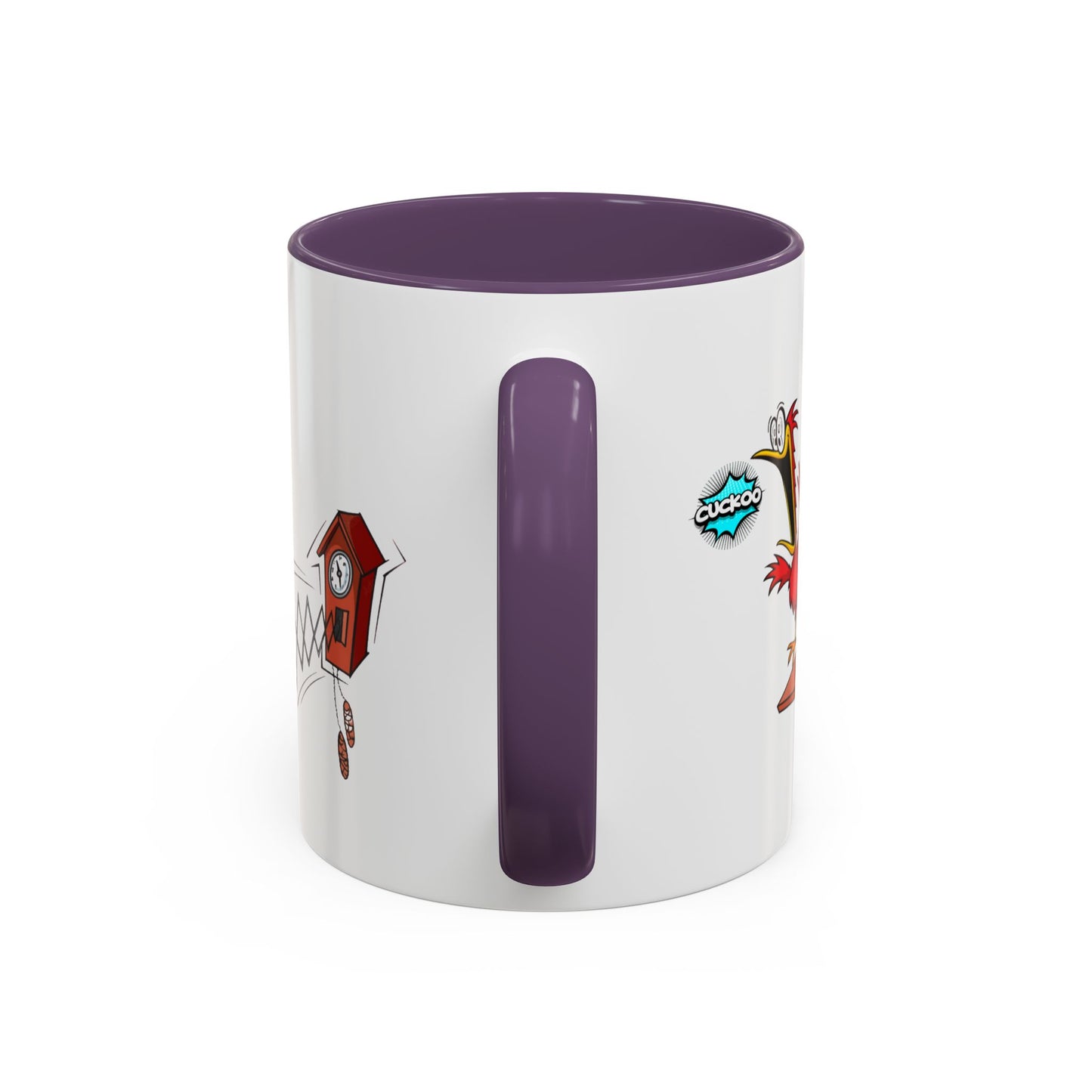 Whimsical Cuckoo Coffee Mug, Fun Gift for Bird Lovers