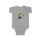 Cute Toucan Infant Bodysuit, Baby Shower Gift, Toddler Outfit, Baby Clothes, Cute Animal Design on Onesie
