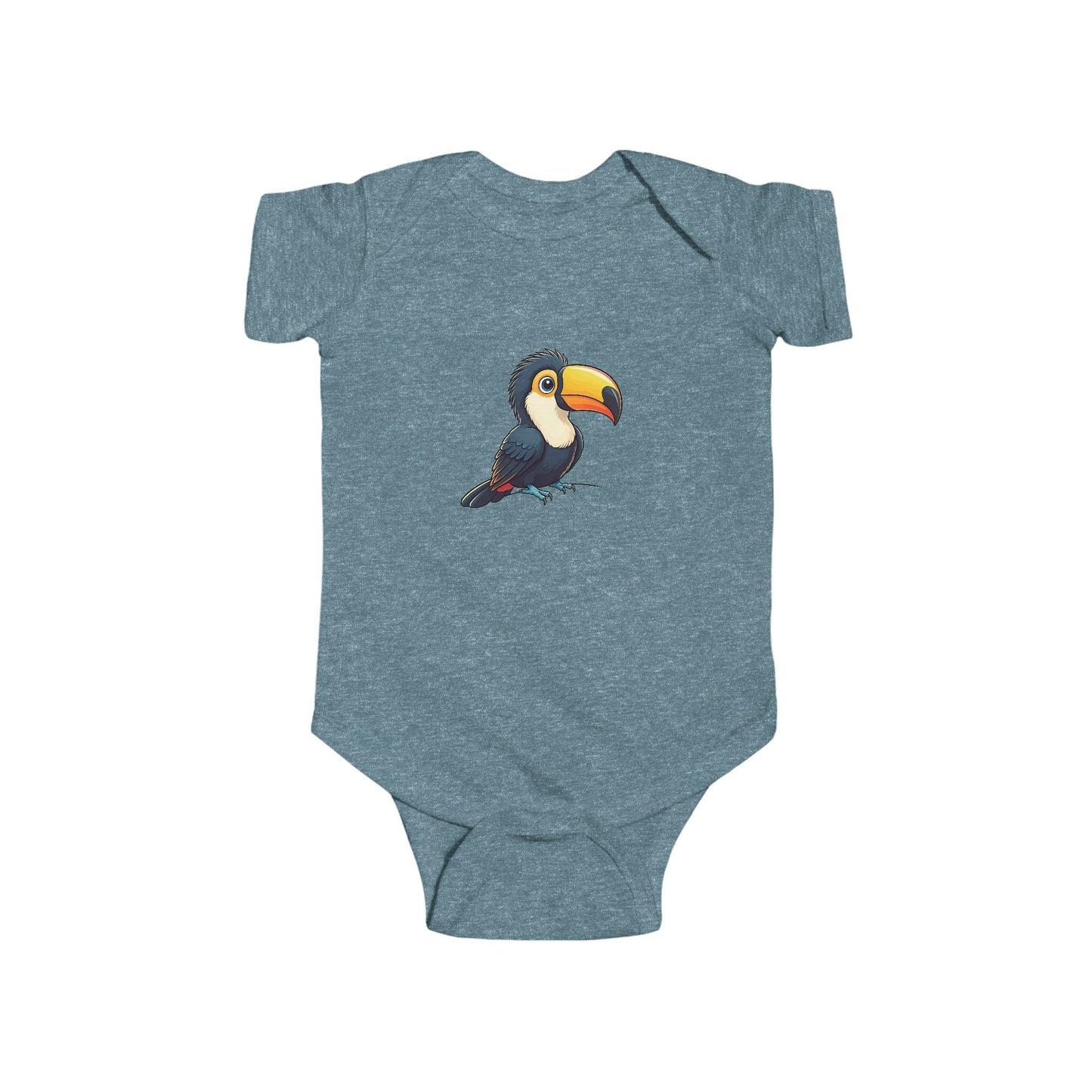 Cute Toucan Infant Bodysuit, Baby Shower Gift, Toddler Outfit, Baby Clothes, Cute Animal Design on Onesie