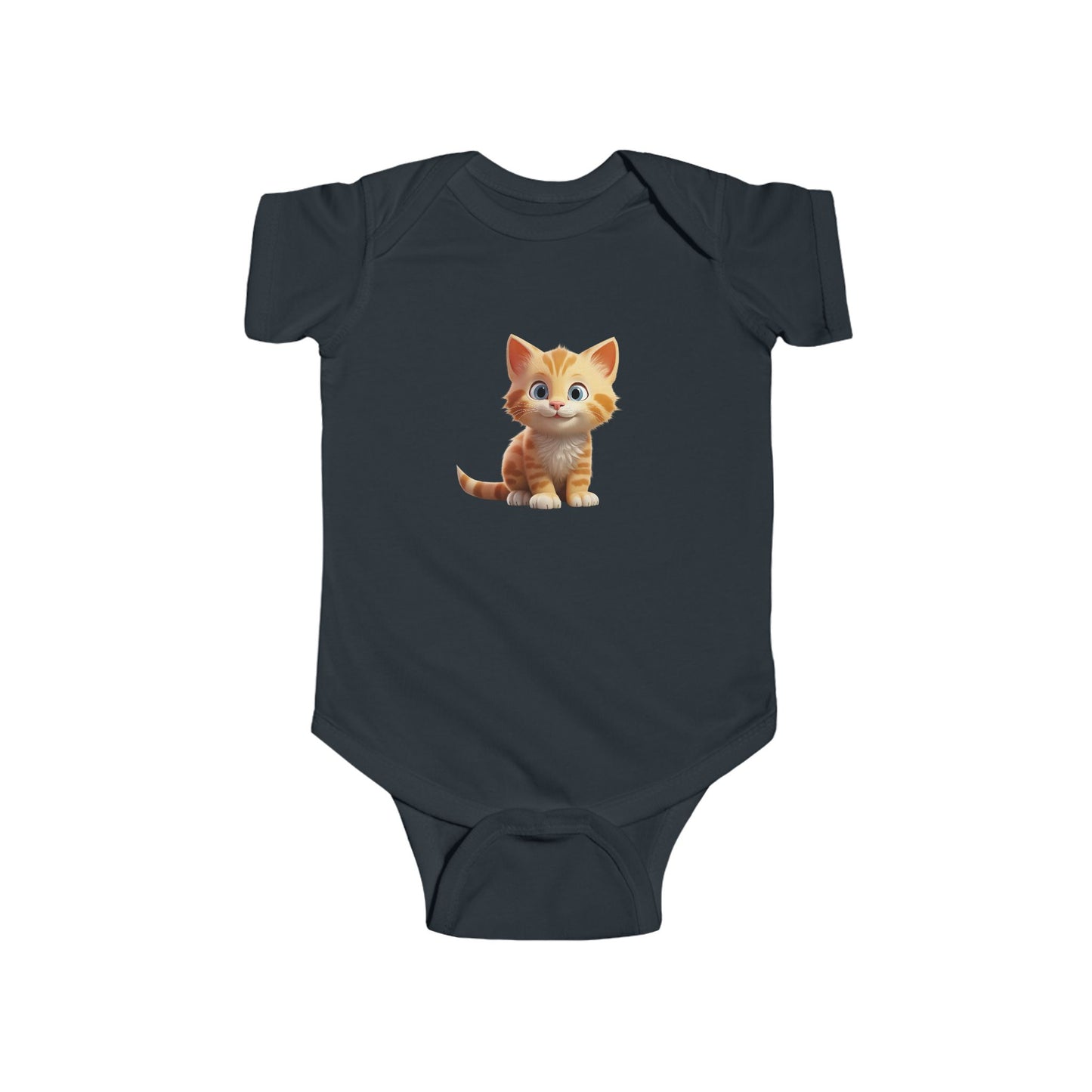 Cute Cat Infant Bodysuit, Baby Onesie, Newborn Gift, Toddler Apparel, Funny Baby Clothes, Pet Lover Outfit