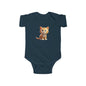 Cute Cat Infant Bodysuit, Baby Onesie, Newborn Gift, Toddler Apparel, Funny Baby Clothes, Pet Lover Outfit