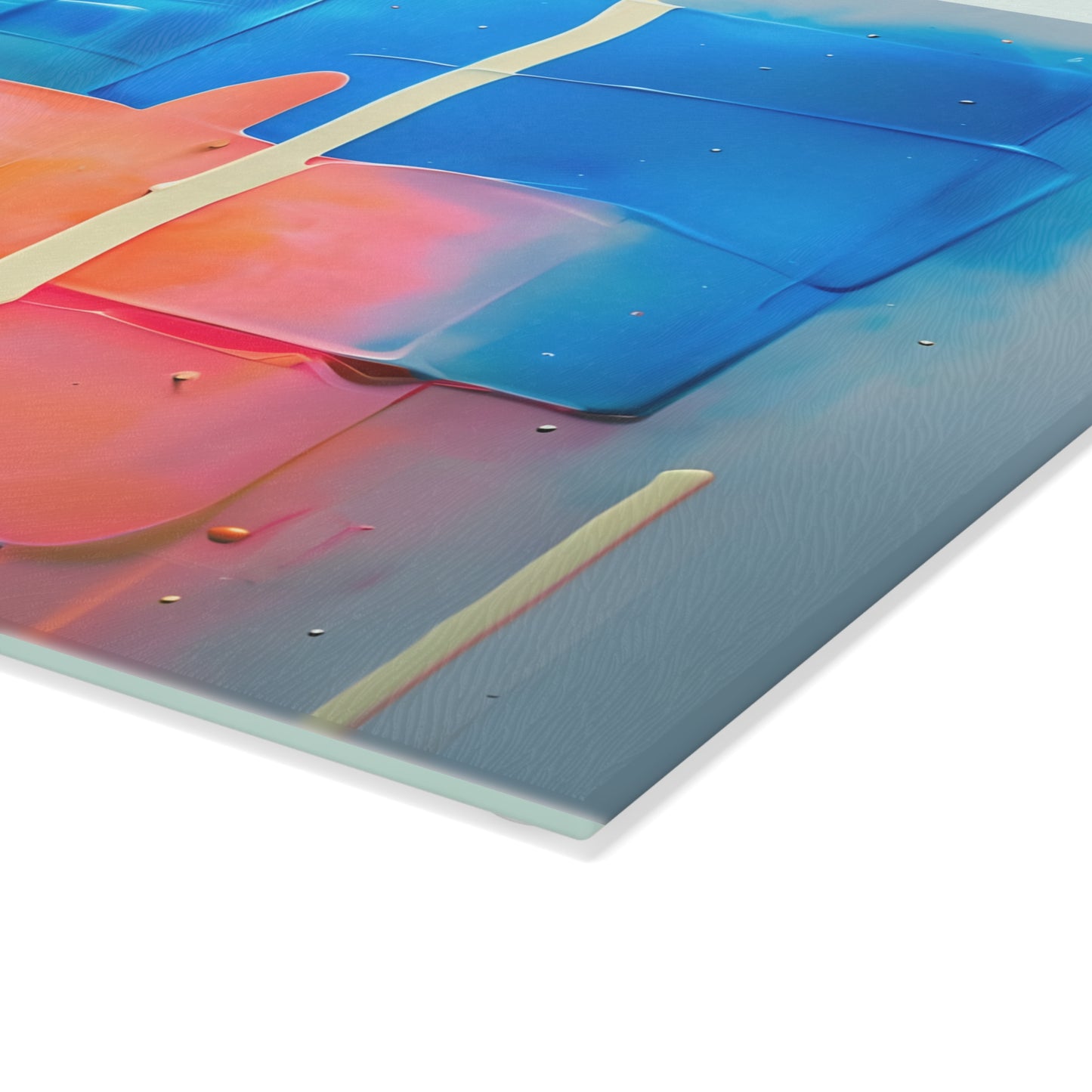 Artistic Glass Cutting Board - Colorful Kitchen Decor, Unique Gift, Modern [...]