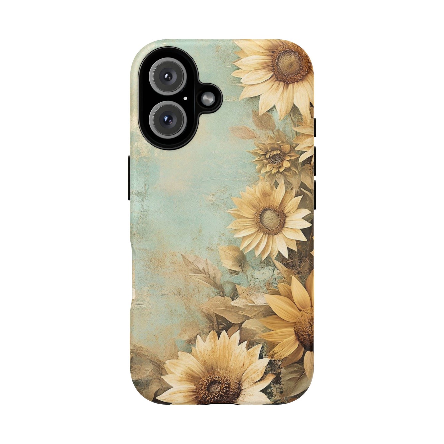 Sunflower Phone Case, Tough Shell Floral Cover, Nature Inspired Gift, Durable Protective Case, Perfect for Spring and Summer