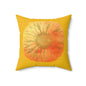 Sunflower Decorative Pillow, Bright Yellow Floral Cushion, Home Décor, Living Room Accent, Gift for Garden Lovers, Spring Decor