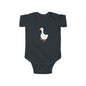 Cute Duck Infant Bodysuit, Baby Shower Gift, Toddler Clothes, Newborn Apparel, Animal Theme Baby Outfit, Fun Kids Wear