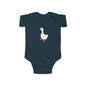 Cute Duck Infant Bodysuit, Baby Shower Gift, Toddler Clothes, Newborn Apparel, Animal Theme Baby Outfit, Fun Kids Wear