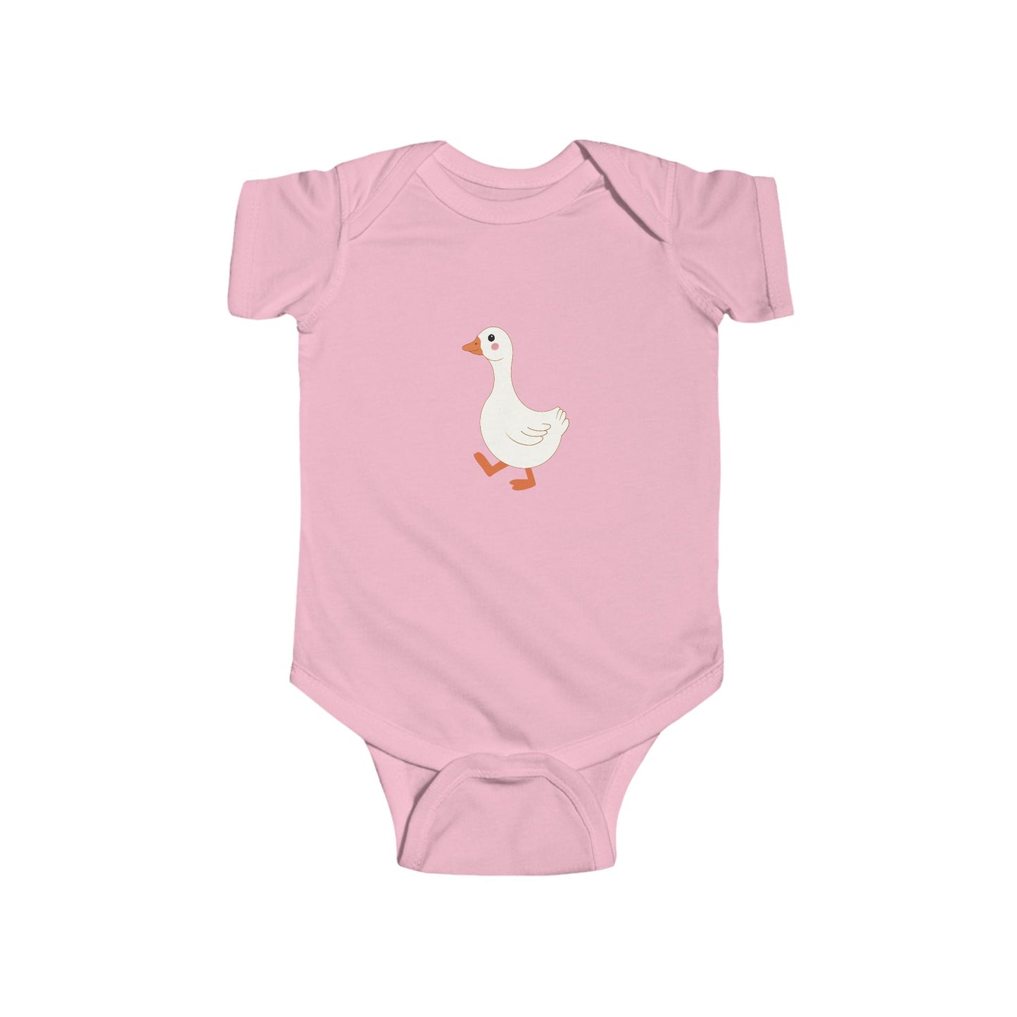 Cute Duck Infant Bodysuit, Baby Shower Gift, Toddler Clothes, Newborn Apparel, Animal Theme Baby Outfit, Fun Kids Wear