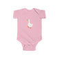 Cute Duck Infant Bodysuit, Baby Shower Gift, Toddler Clothes, Newborn Apparel, Animal Theme Baby Outfit, Fun Kids Wear