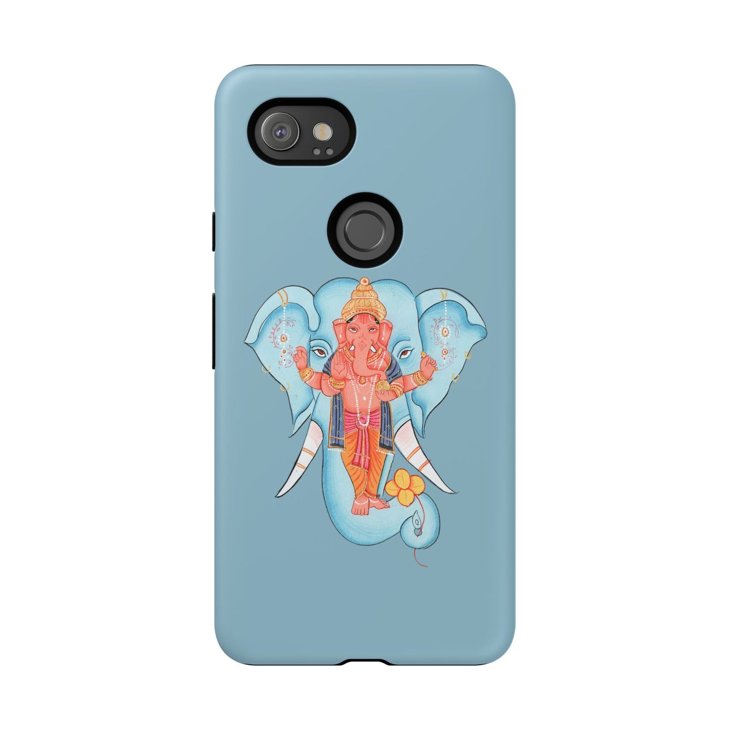 Tough Cases: Ganesh-Inspired Phone Case, Bohemian Phone Cover, Hindu Art Accessory, Festival Gift, Protective Phone Shell