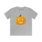 Kids Halloween Pumpkin Tee - Spooky, Fun, Softstyle Shirt for Halloween, Trick-or-Treat, Costume Party, Fall Celebrations, Pumpkin Patch