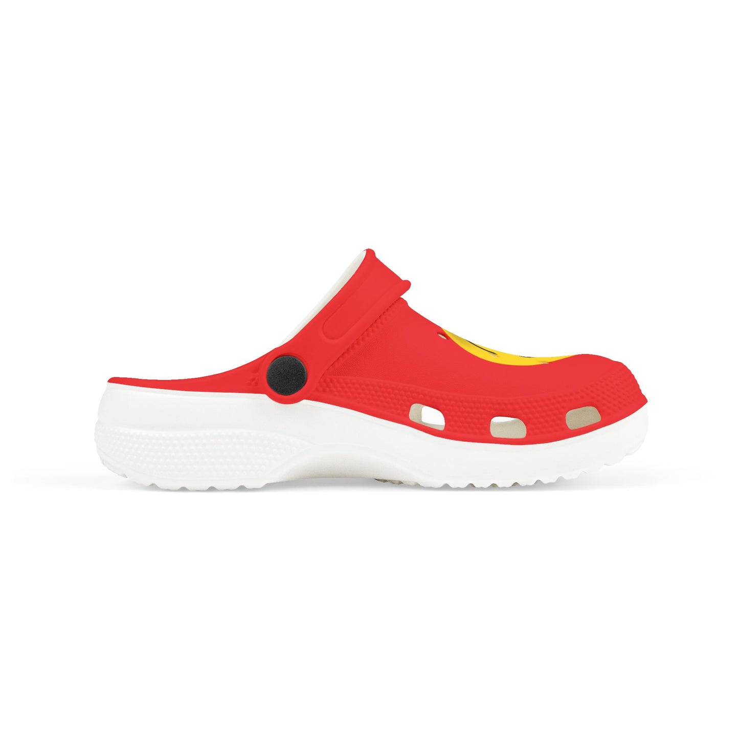 Smiley Face Clogs, Kid's EVA Foam Shoes, Comfortable Summer Footwear, Fun Playtime Shoes, Gift for Kids, Cute Garden Clogs
