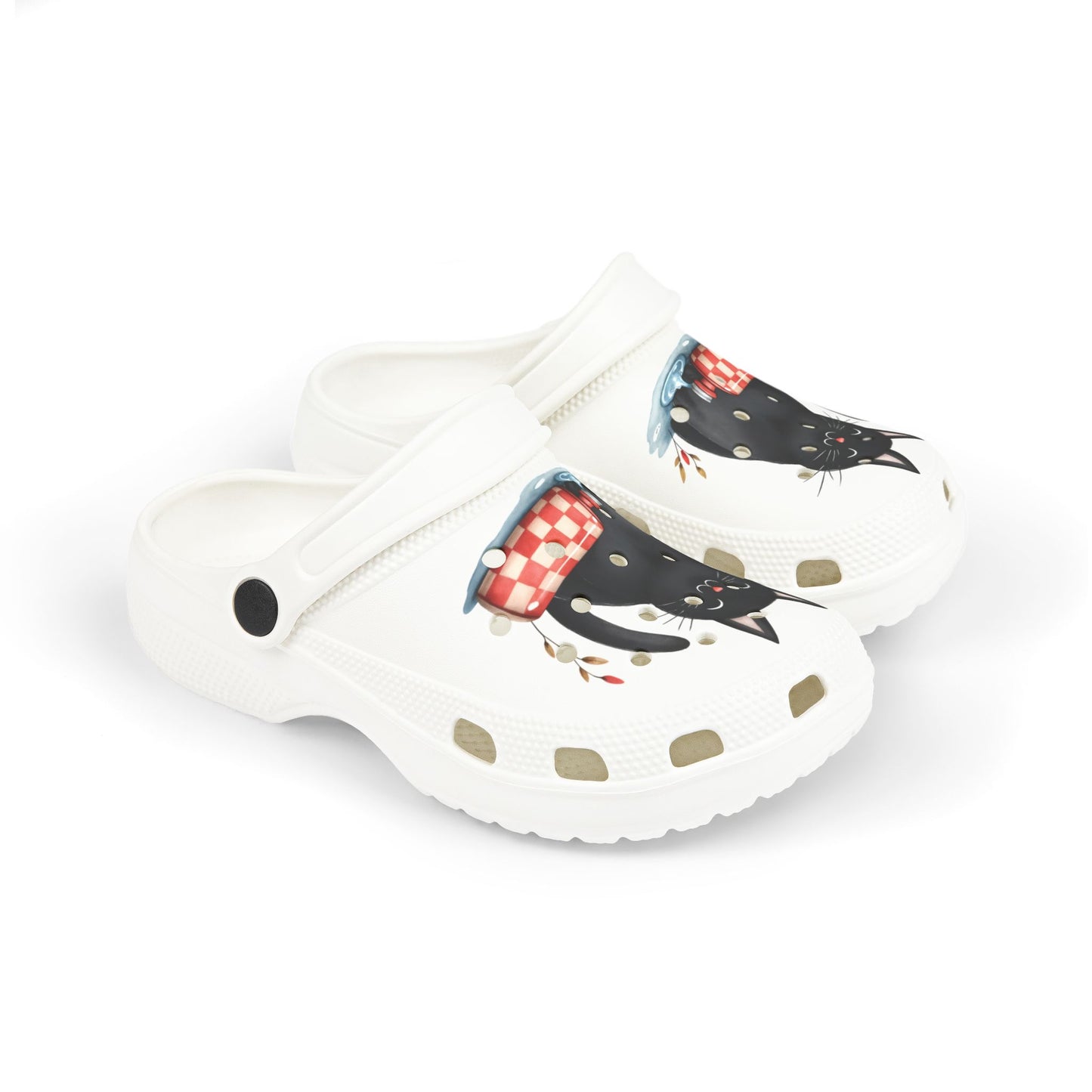 Whimsical Kids' Clogs with Playful Cat Design, Fun Footwear for Kids, Summer Play, Birthday Gift, Cute Garden Shoes, Easy to Clean