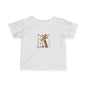 Adorable Giraffe Infant Tee - Cute Baby Shirt, Toddler Gift, Kids Animal Tee, Birthday Present, Baby Shower Gift