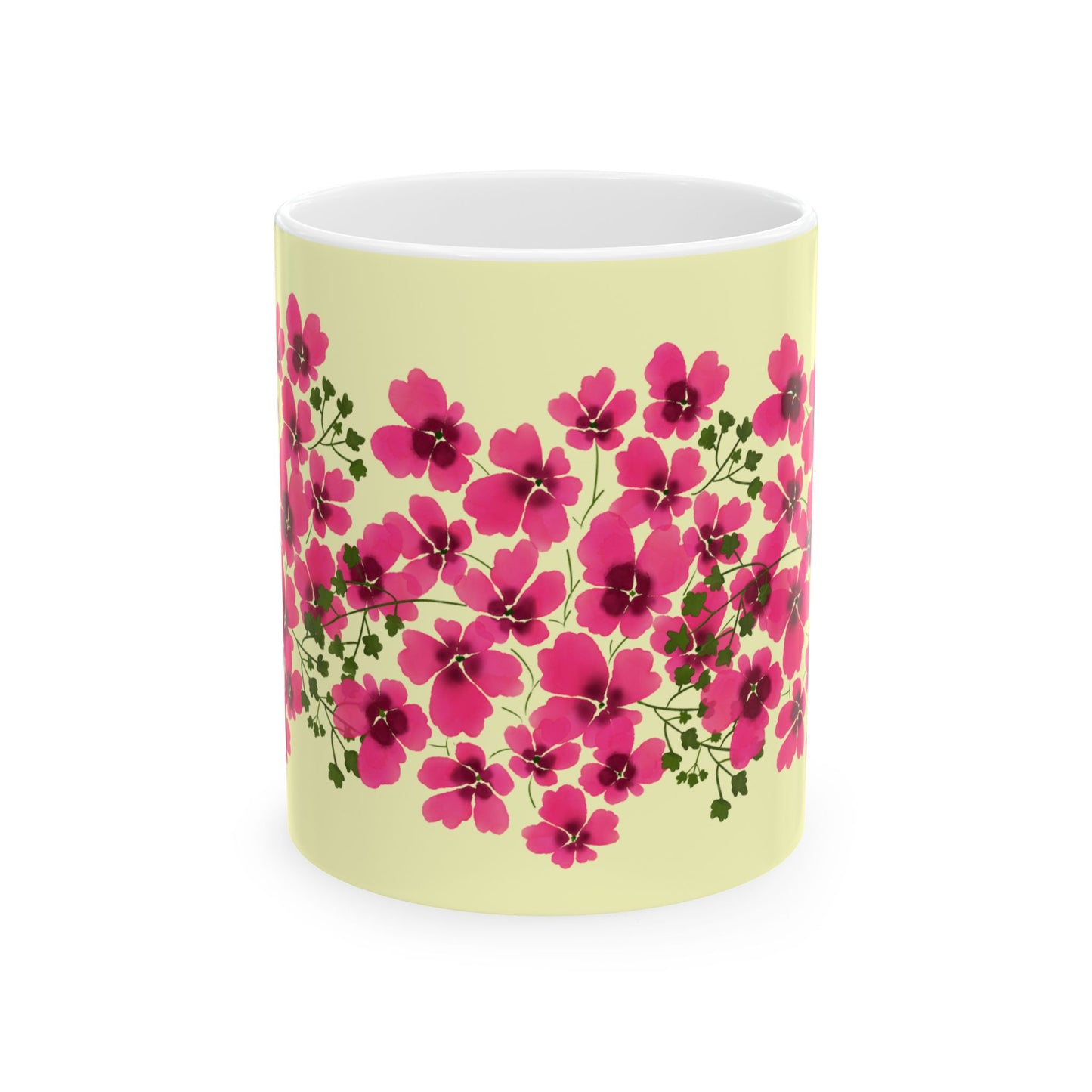 Floral Delight Mug - Vibrant Flower Design, Gift for Garden Lovers, Mother's Day, Tea/Coffee Lover, Home Decor, Summer Vibes