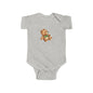 Cute Bear Infant Bodysuit, Adorable Baby Outfit, Perfect for Baby Showers, Newborn Gift, Cute Baby Clothes, Baby Clothes with Bear Design