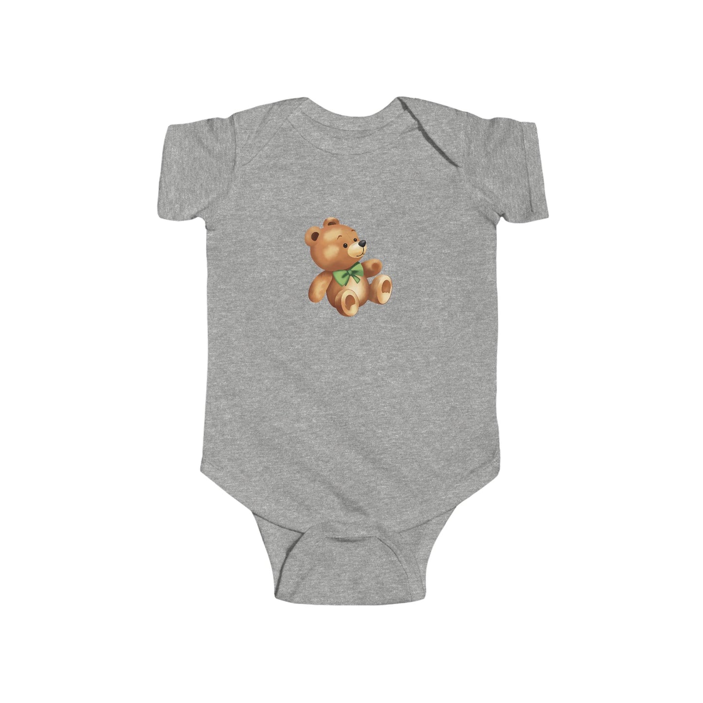 Cute Bear Infant Bodysuit, Adorable Baby Outfit, Perfect for Baby Showers, Newborn Gift, Cute Baby Clothes, Baby Clothes with Bear Design