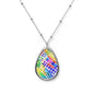 Oval Necklace - Multi color