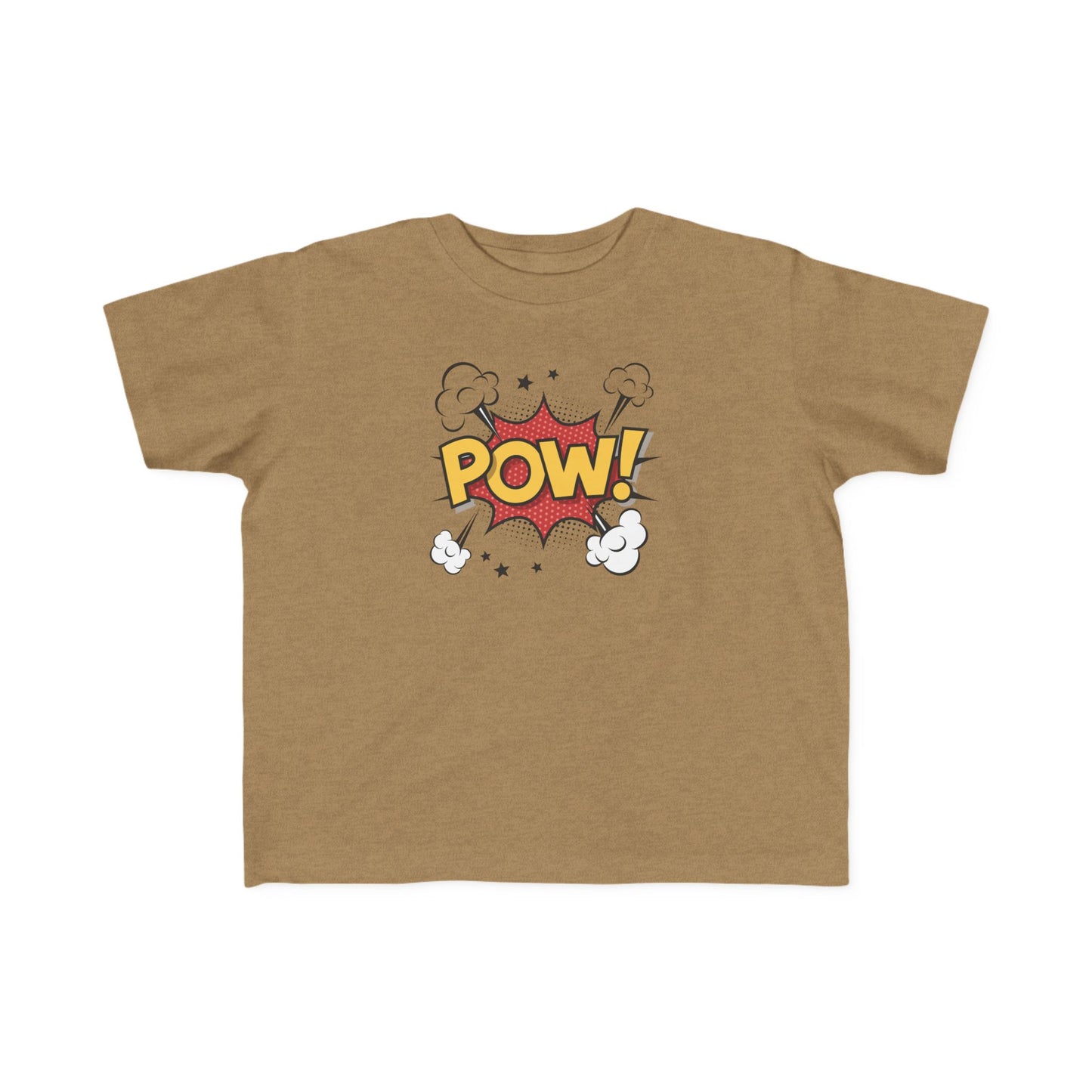 Superhero Toddler Tee, Cute Kids Shirt, POW Graphic T-Shirt, Fun Children's Wear, Birthday Gift, Playtime Outfit