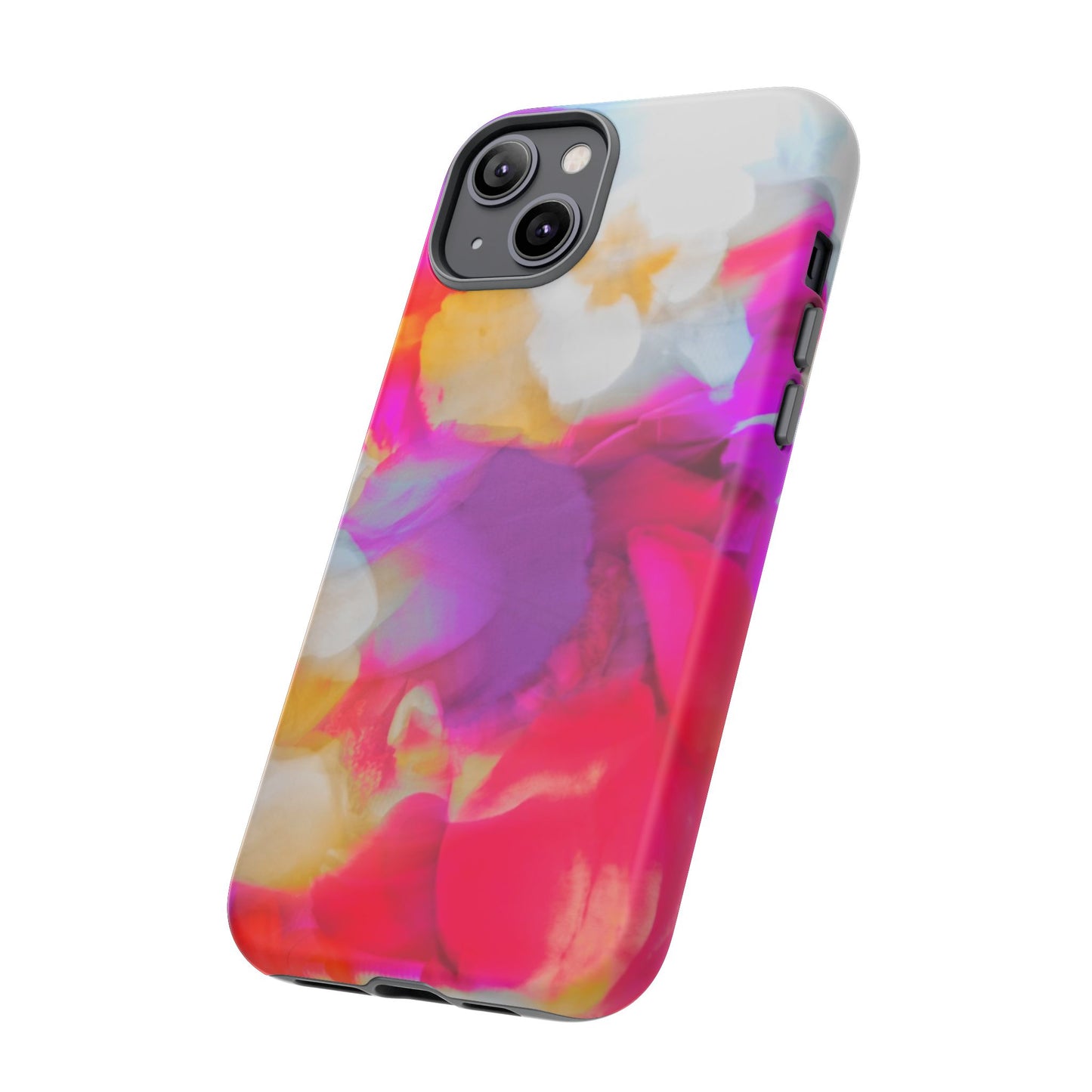 Floral Phone Case: Stylish Art for Your Device, Tough Cases, Gift for Her, Flower Print, Trendy Accessories, Phone Protection