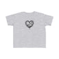 Toddler's Heart & Thorn Tee, Cute Kids T-Shirt, Children's Graphic Shirt, Gift for Toddlers, Cool Summer Outfit