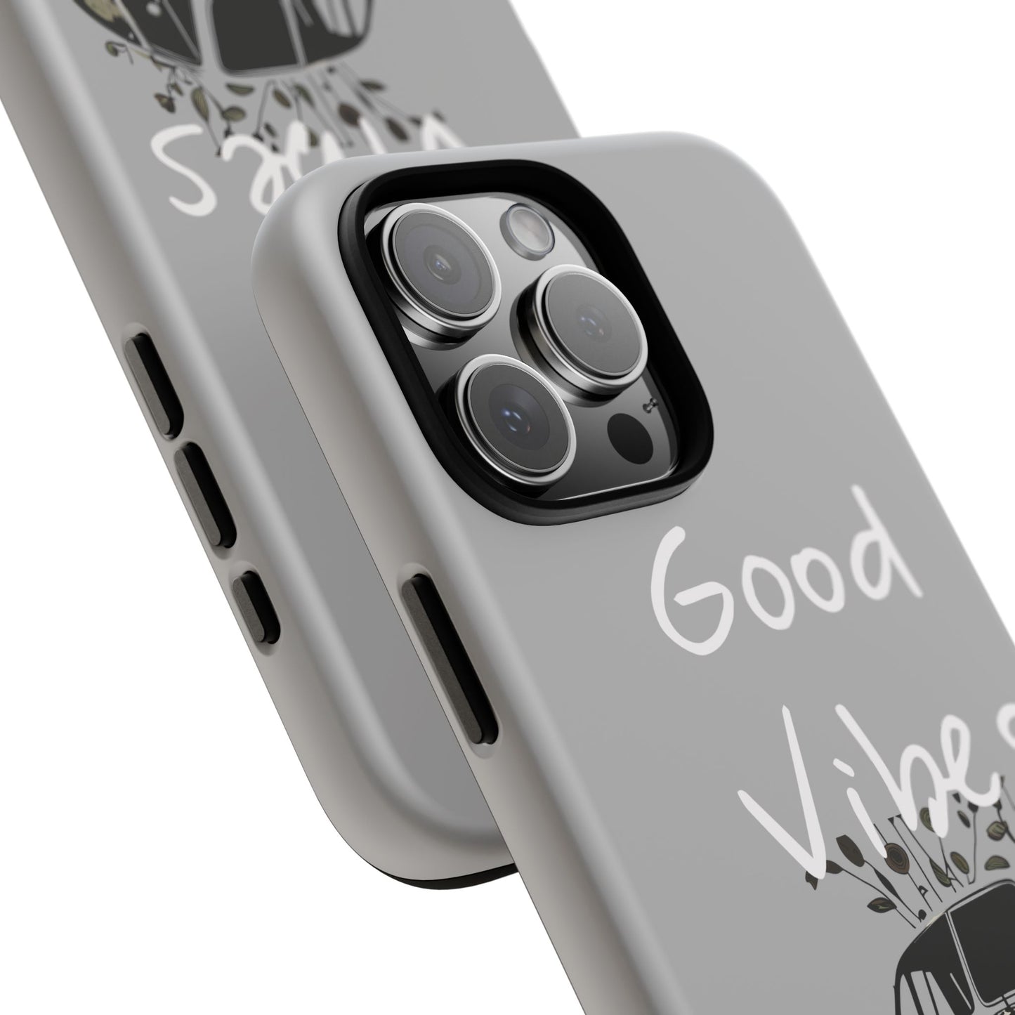 Floral Phone Case | Good Vibes, Phone Accessories, Gift for Her, Trendy Tech, Summer Vibes, Birthday Gift