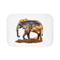 Elephant Sunset Bath Mat, Nature-Inspired Home Decor, Animal Lover Gift, Bathroom Accessory, Eco-Friendly Bathroom Rug