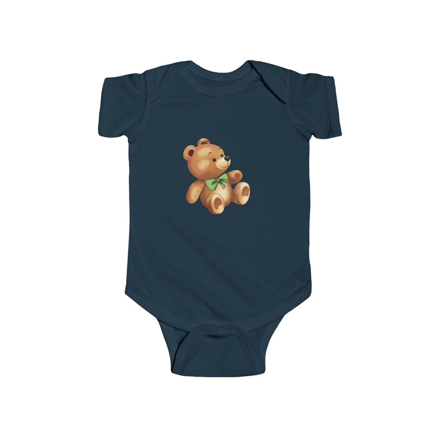 Adorable Teddy Bear Infant Bodysuit, Baby Shower Gift, Cute Baby Outfit, Soft Cotton Onesie, Newborn Clothing, Infant Apparel