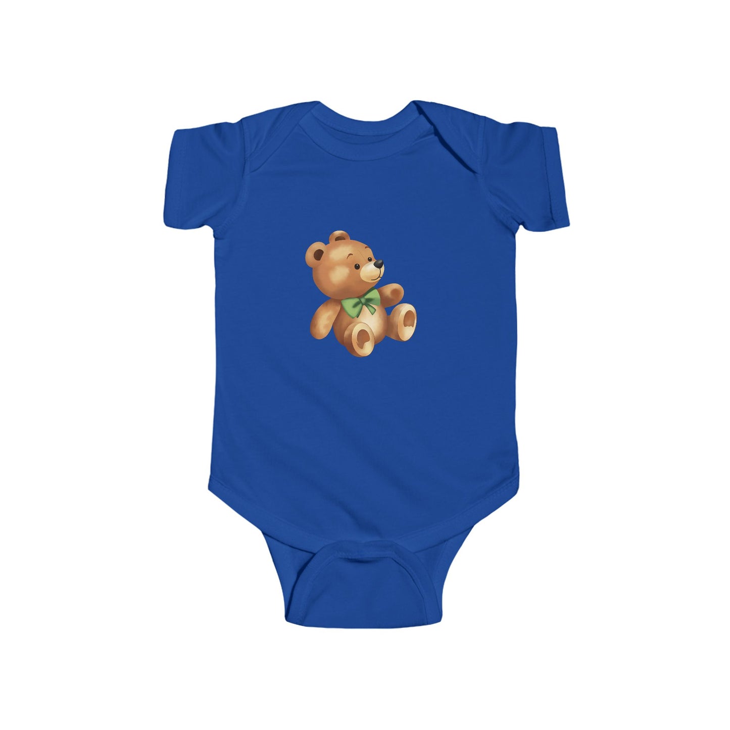 Adorable Teddy Bear Infant Bodysuit, Baby Shower Gift, Cute Baby Outfit, Soft Cotton Onesie, Newborn Clothing, Infant Apparel