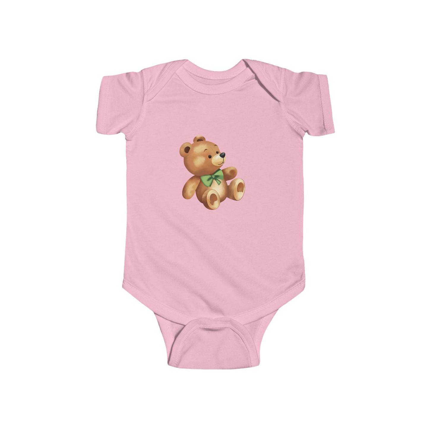 Adorable Teddy Bear Infant Bodysuit, Baby Shower Gift, Cute Baby Outfit, Soft Cotton Onesie, Newborn Clothing, Infant Apparel
