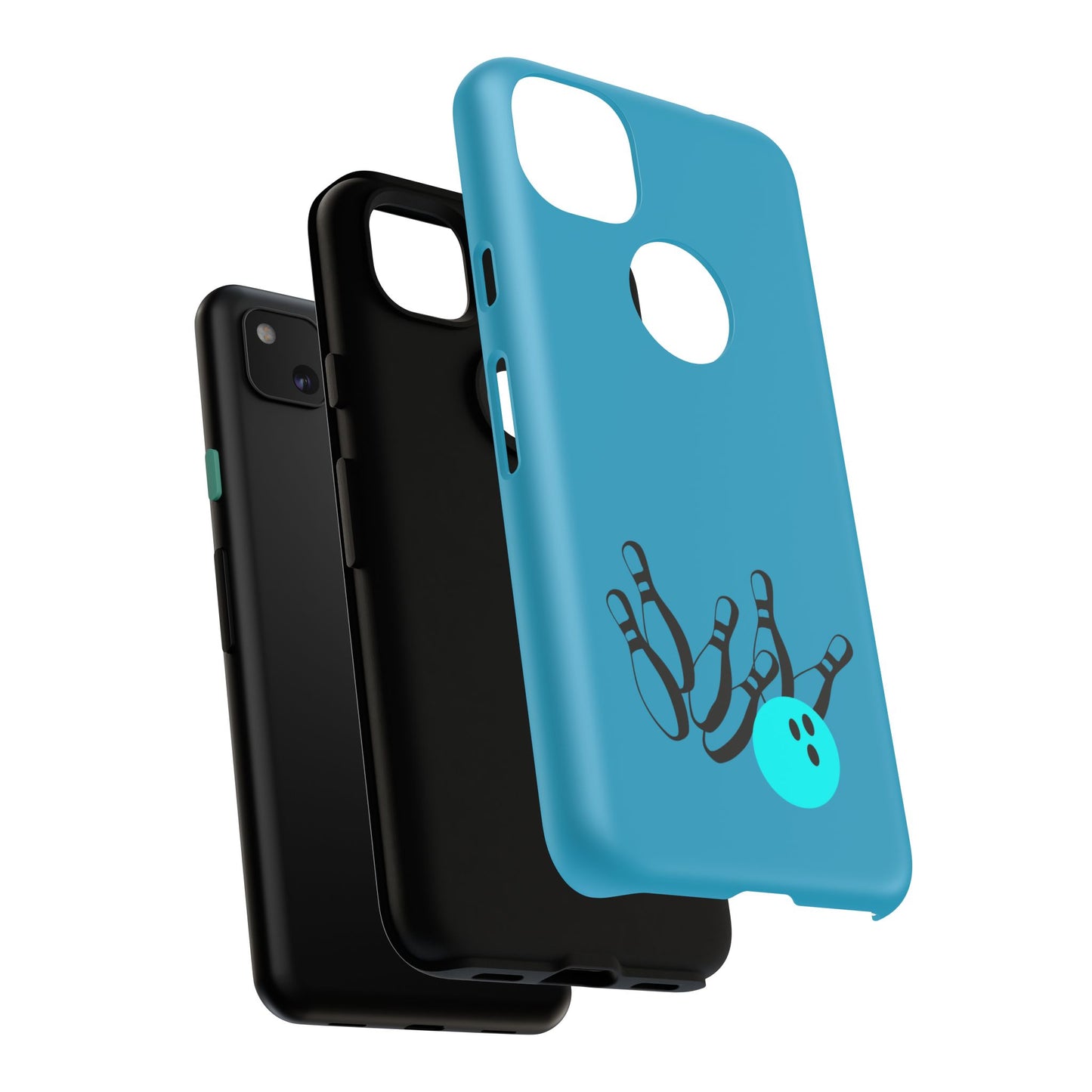 Bowling Phone Case, Tough Cases for Bowling Enthusiasts, Fun Gift for Bowlers, Unique Phone Accessory, Sports Themed Cases