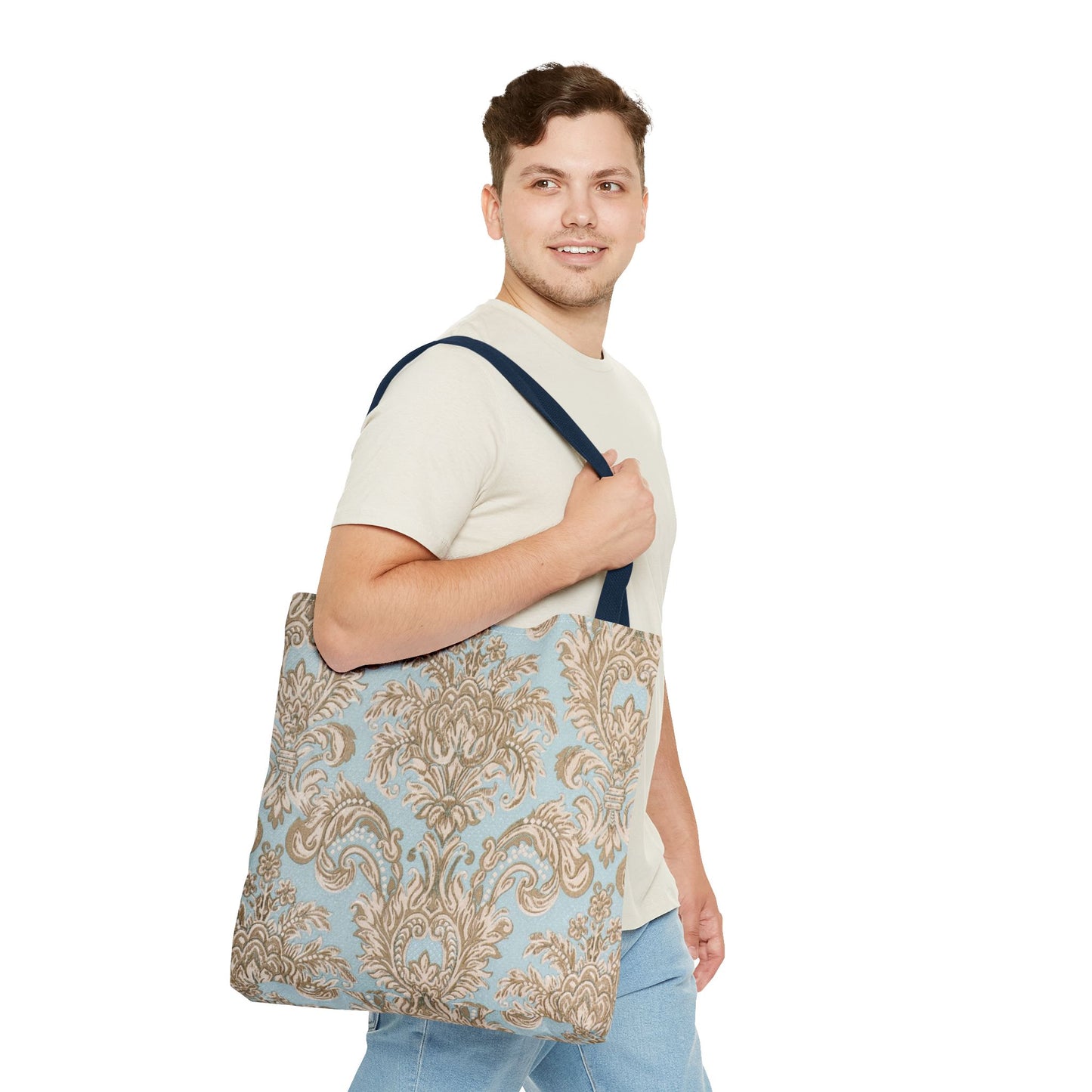 Chic Floral Tote Bag, Stylish Everyday Bag, Travel Tote, Shopper's Essential, Gift for Her, Beach Bag