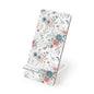 Floral Mobile Display Stand for Smartphones, Elegant Phone Holder, Gift for Her, Desk Organizer, Home Decor, Mother's Day
