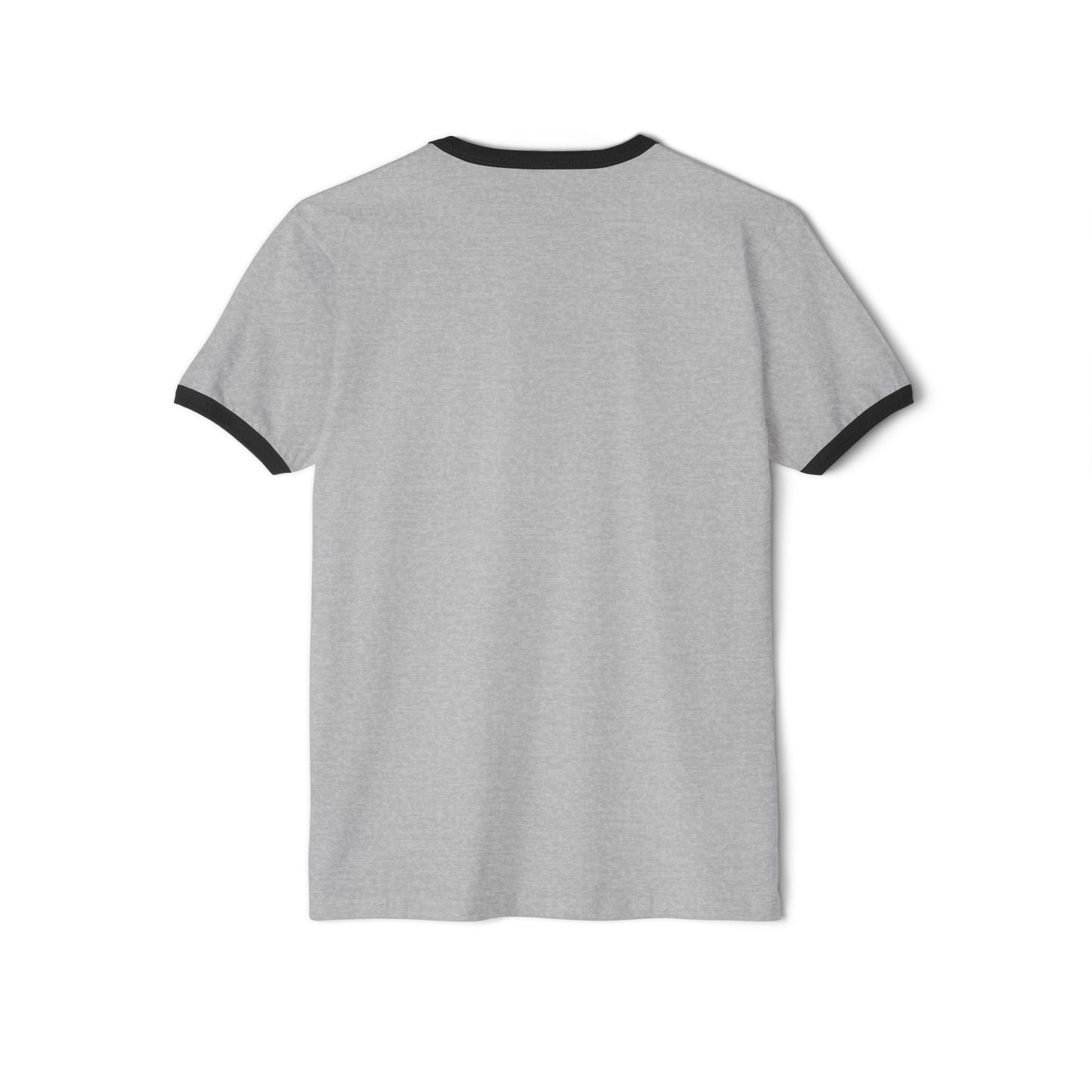 Surf Circle Ringer T-Shirt – Sunny Wave & Surfer Graphic