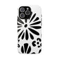Stylish Phone Case with Floral Design, Tough Phone Cover for Her, Trendy Black and White Cell Phone Case, Unique Gift for Birthdays [...]