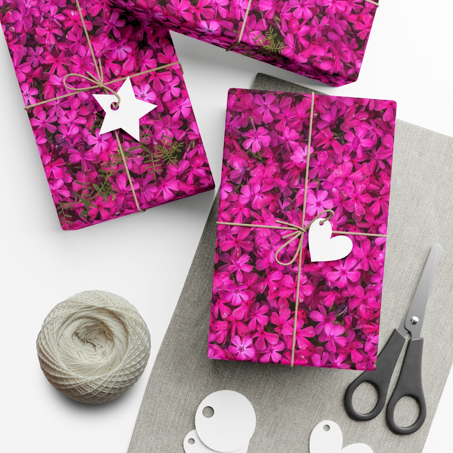 Vibrant Floral Gift Wrap Paper - Perfect for All Occasions, Birthday, Holiday,