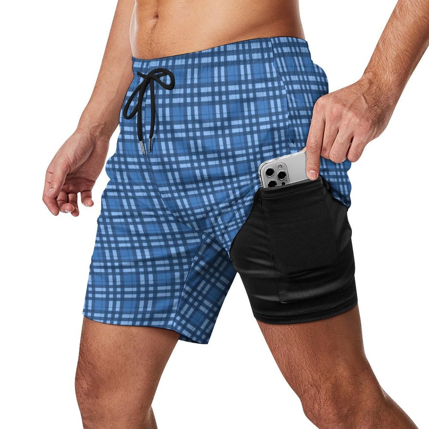 Men's Hawaiian shorts with 4 Pockets