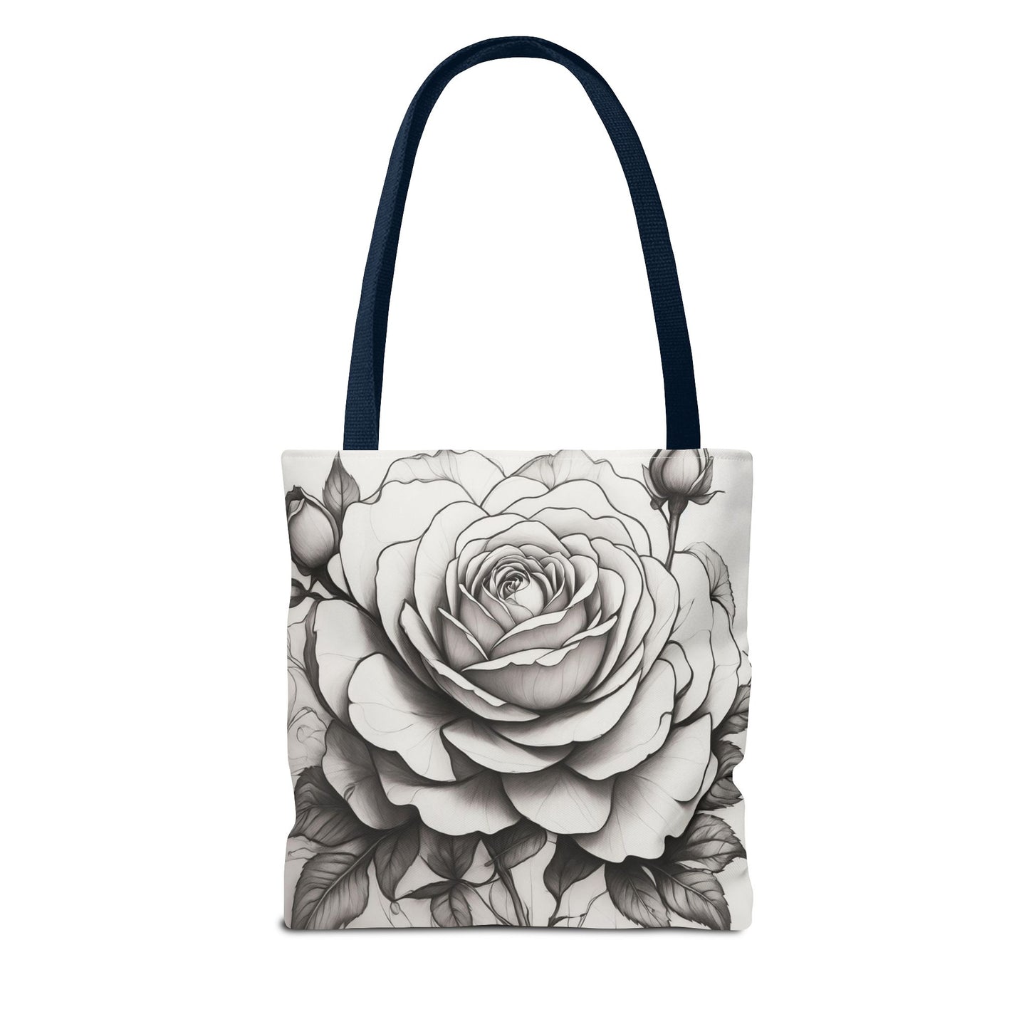 Elegant Floral Tote Bag, Garden Lover Gift, Shopping Bag, Art Print Tote, Mother's Day Gift, Eco-Friendly Canvas Bag