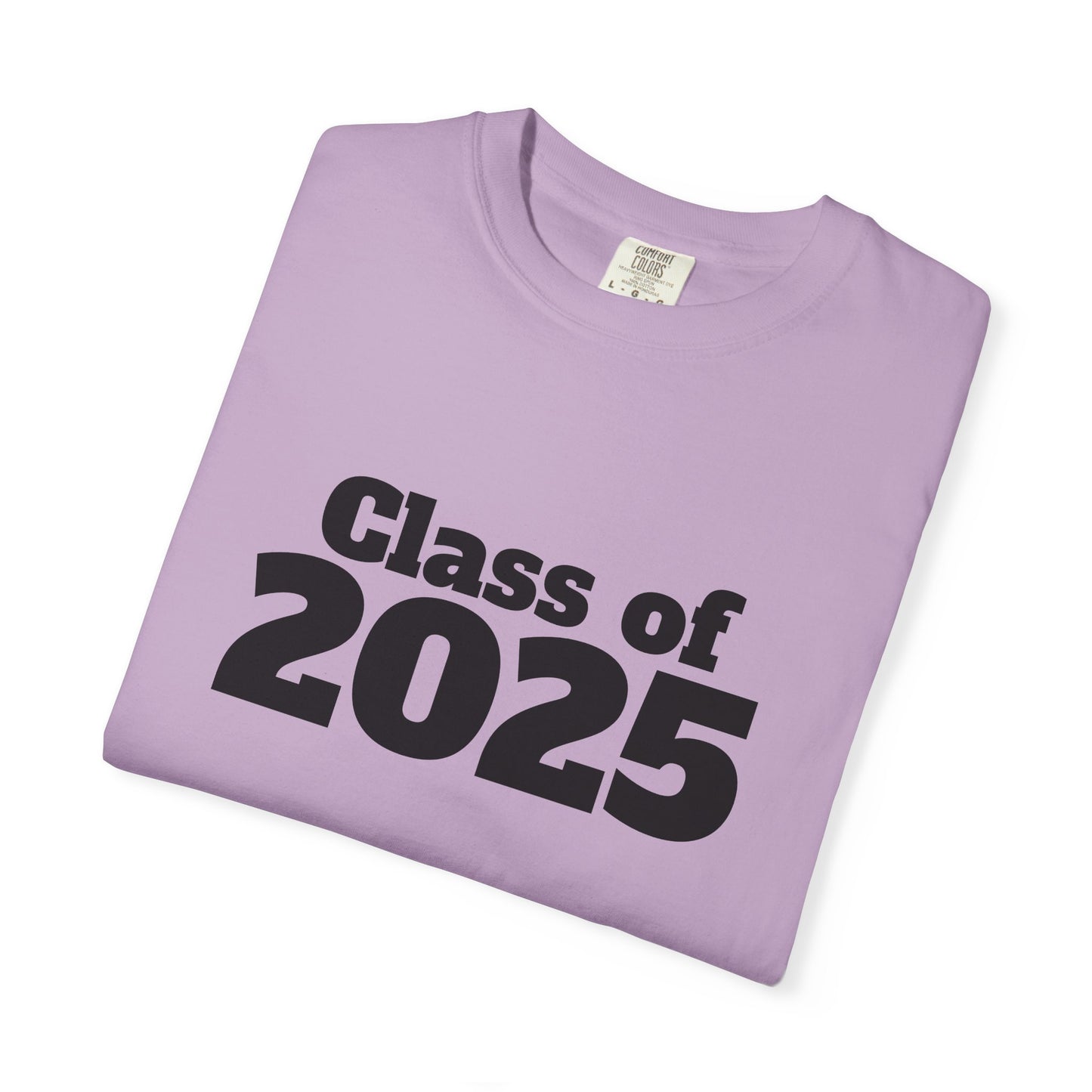 Class of 2025 Unisex Garment-Dyed T-Shirt, Graduation Gift, Back to School Tee