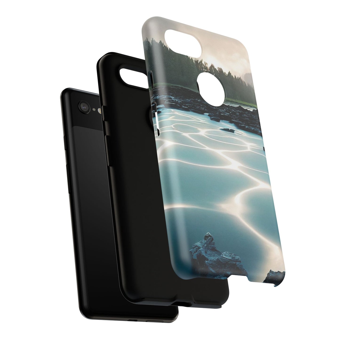 Nature-Inspired Phone Case, Tough Cases for Nature Lovers, Durable Phone Cover, Outdoor Vibe, Unique Gift for Travelers, Eco-Friendly Design