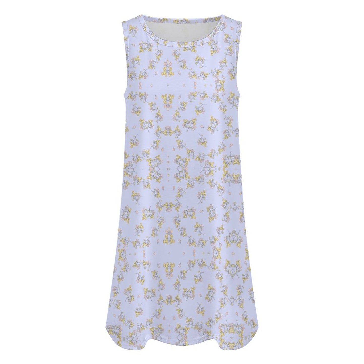 180gsm Sleeveless Dress for Women(All-Over Printing)