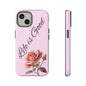 Roses & Positivity Phone Case - Floral Design, Life is Good, Tough Cases for Everyday Wear, Gift for Friends, Mother's Day, Spring [...]
