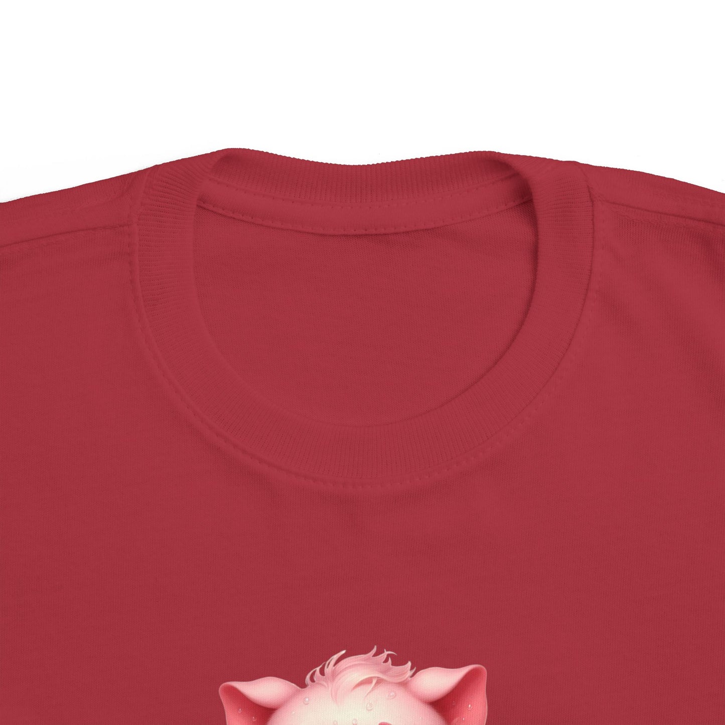 Cute Pig Toddler Tee, Adorable Animal Shirt for Kids, Perfect Baby Gift, Birthday Outfit, Playful Graphic Tee, Toddler Clothing