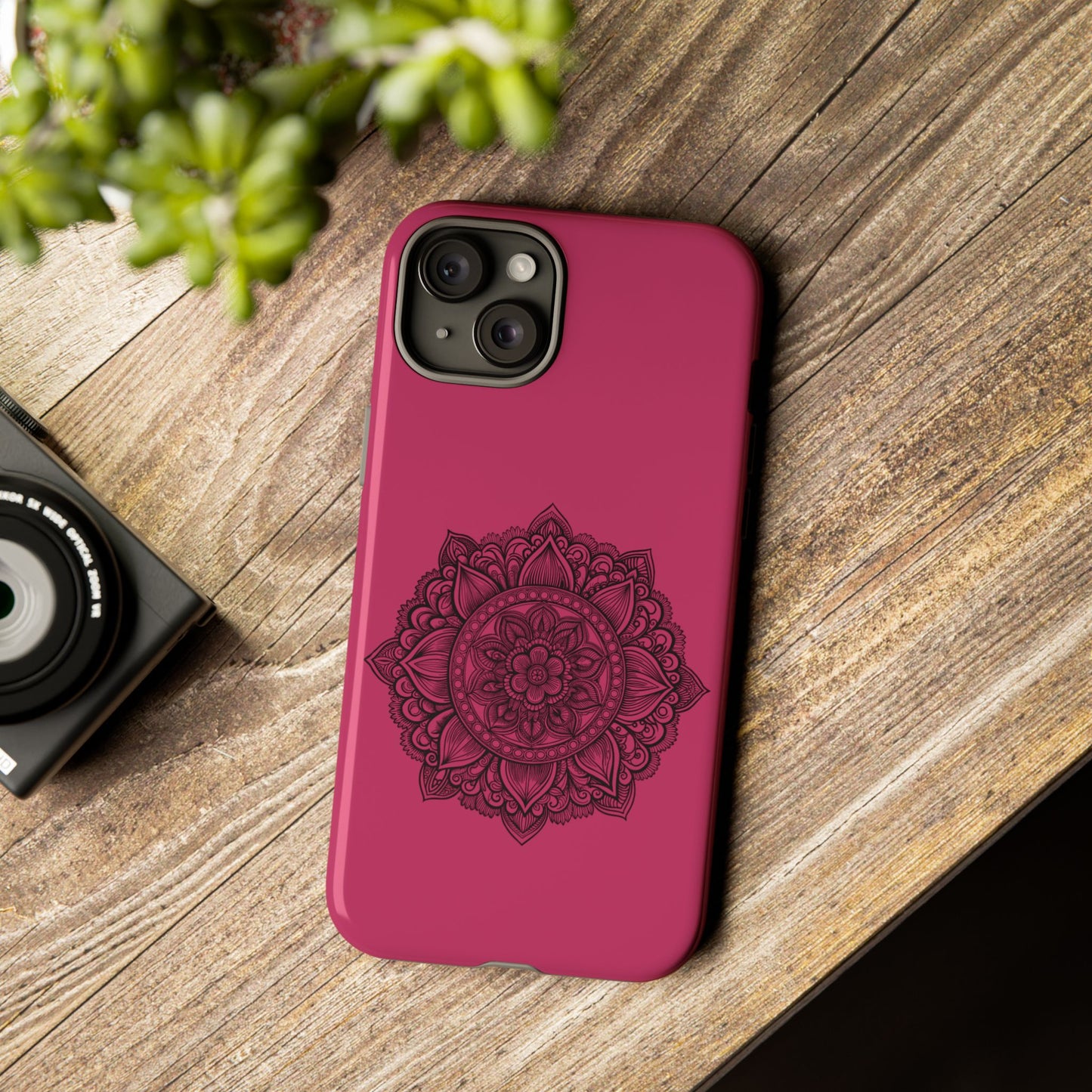 Vibrant Mandala Phone Case, Artistic Protection Cover, Gift for Her, Trendy Accessories, Birthday or Holiday Present