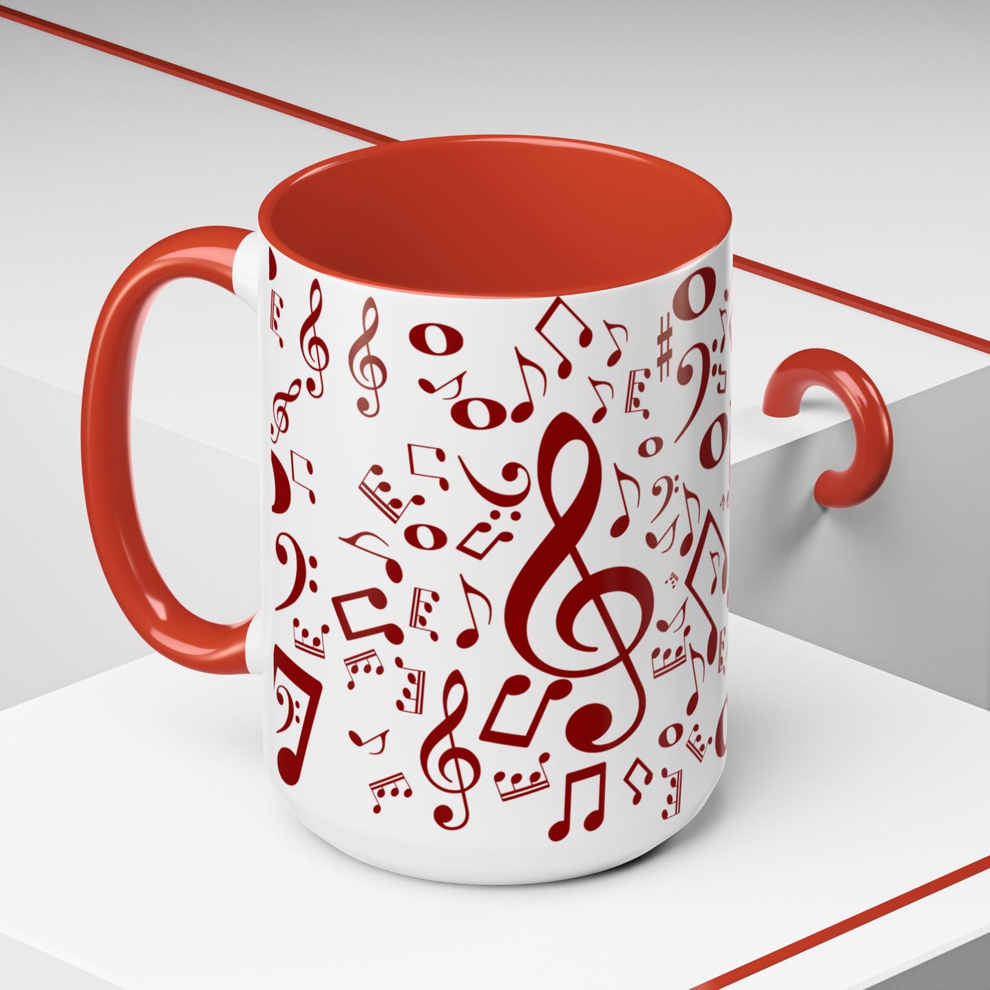 Musical Accent Mug - Perfect for Music Lovers, Gifts for Musicians, Coffee Lover's Essential, Singing Inspiration, Music-Themed [...]