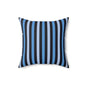 Stylish Striped Square Pillow, Decorative Throw Pillow, Modern Home Decor, Accent Cushion, Cozy Gift for Friends