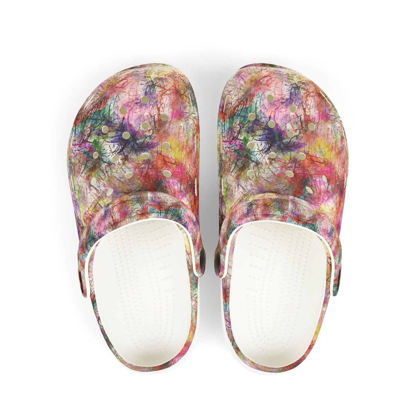 Brightly Colored Kid's EVA Foam Clogs, Fun Slip-On Shoes, Perfect for Play, Summer Outings, Gift for Kids, Comfortable Footwear