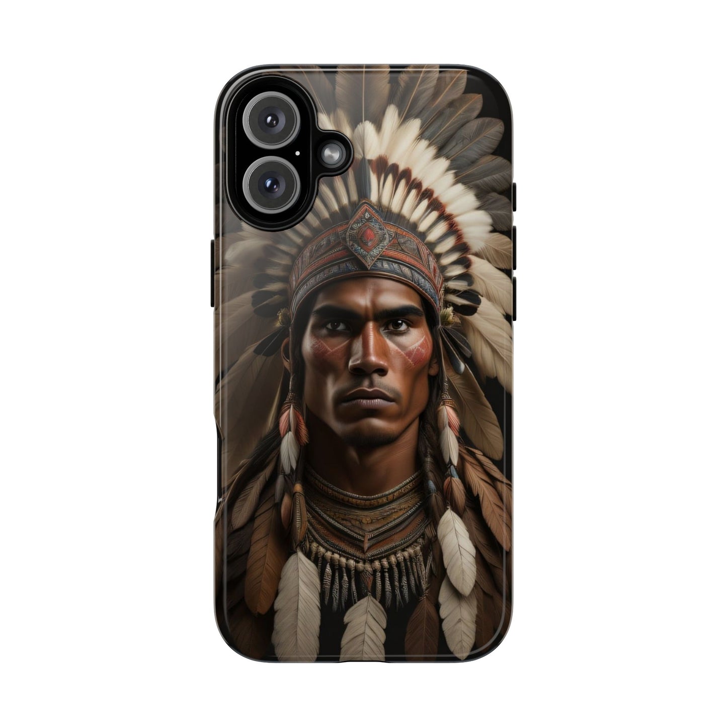Native American Art Phone Case, Strong Culture Design, Unique Gift for Him or Her, Tough Cases, Customizable Protector, Tribal Style